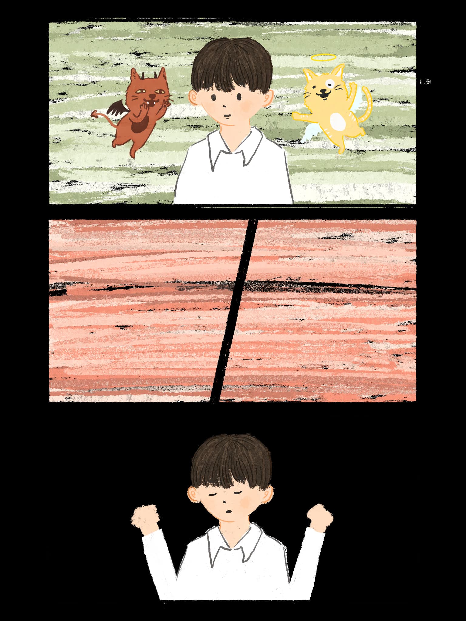 Three Panels